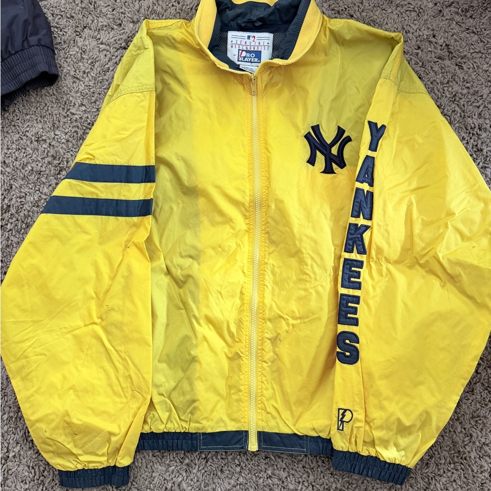 Pro Player Yellow and Navy Jacket